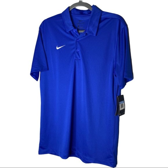 Nike Other - NWT Nike Dry Fit Short Sleeve Blue Shirt Size M